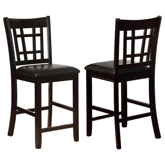 Lavon Wood Dining Side Chair Espresso (Set of 2)