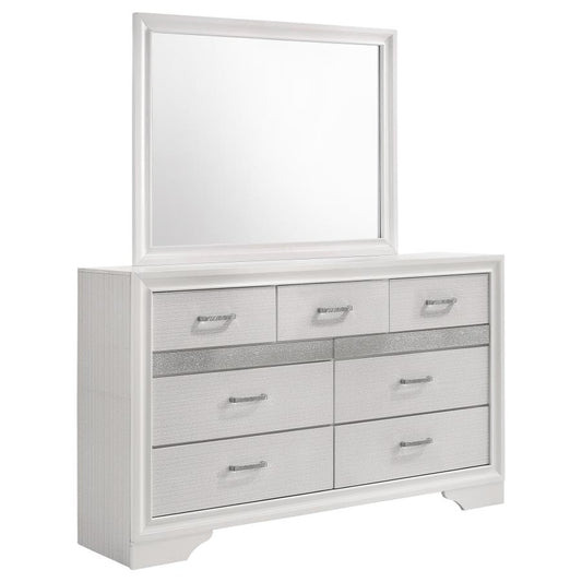 Miranda 7-Drawer Dresser with Mirror