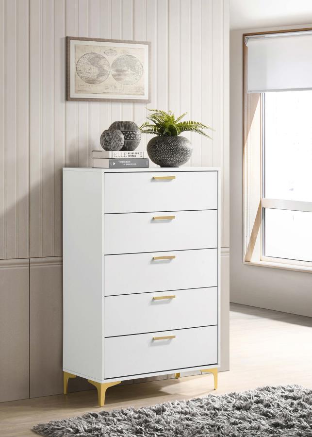 Kendall 5-Drawer Bedroom Chest