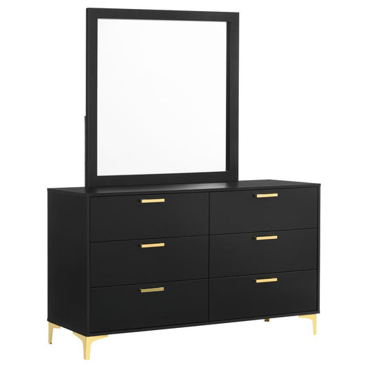 Kendall 6-drawer Dresser with Mirror