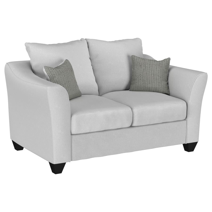 Salizar 2-piece Living Room Set Sofa Set Gray Mist