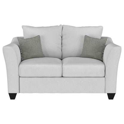 Salizar 2-piece Living Room Set Sofa Set Gray Mist