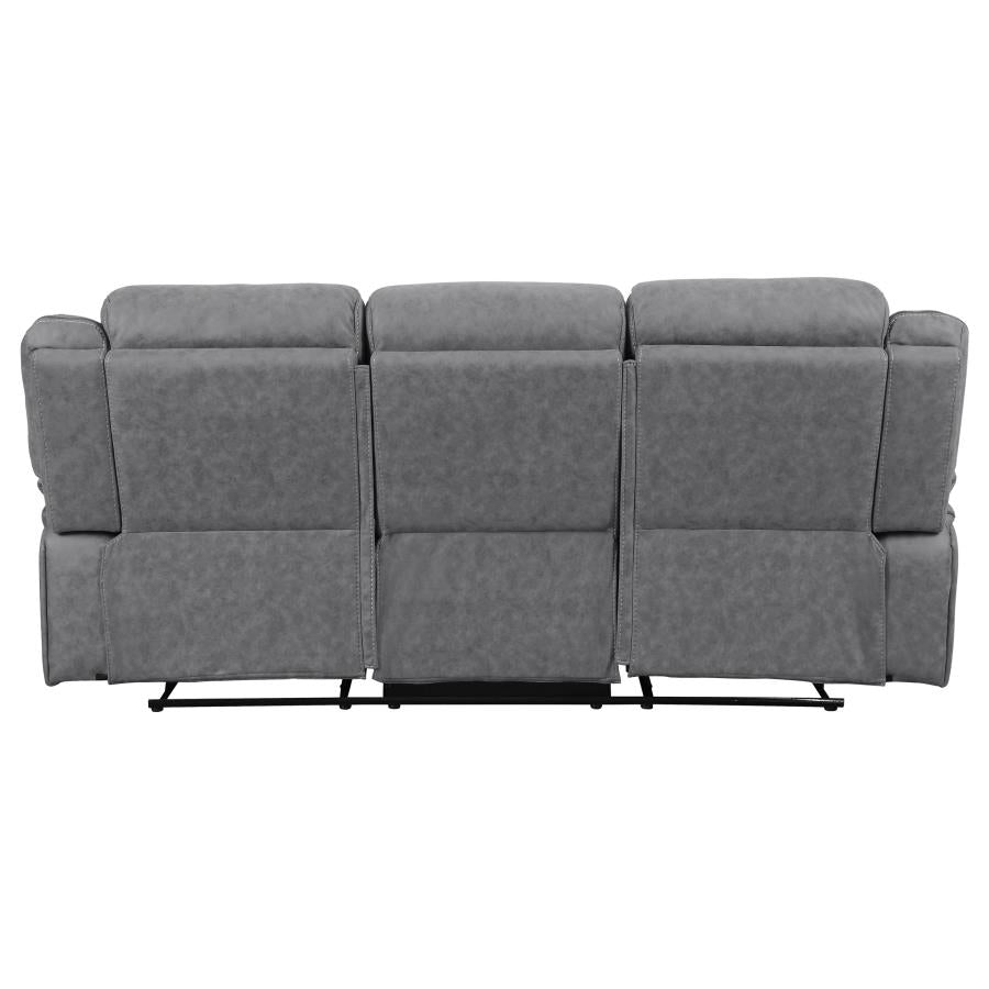 Higgins Motion Reclining Sofa Grey