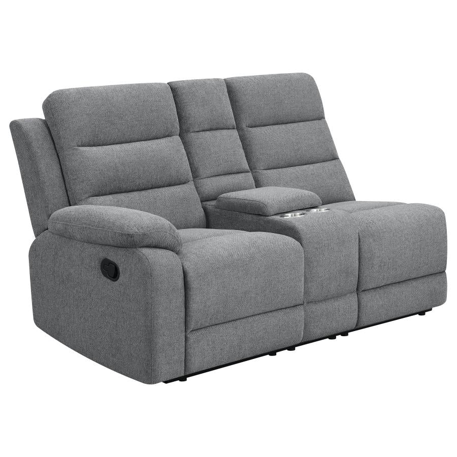 David Upholstered Reclining Sectional Sofa