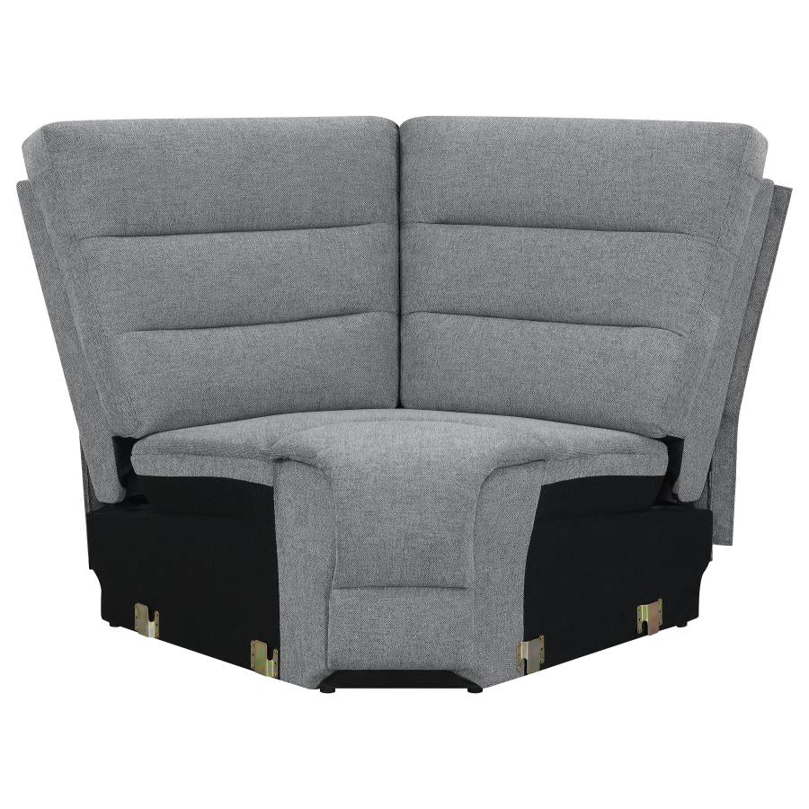 David Upholstered Reclining Sectional Sofa