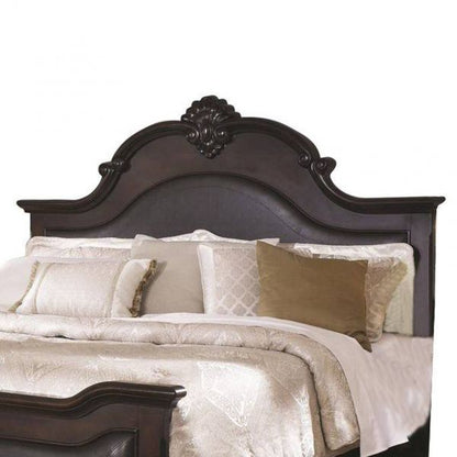 Cambridge Wood Panel Bed Cappuccino