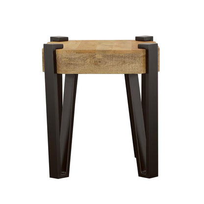 Winston Square Wood Top Side End Table Natural