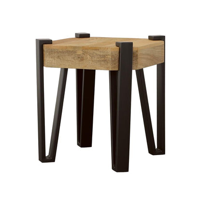 Winston Square Wood Top Side End Table Natural