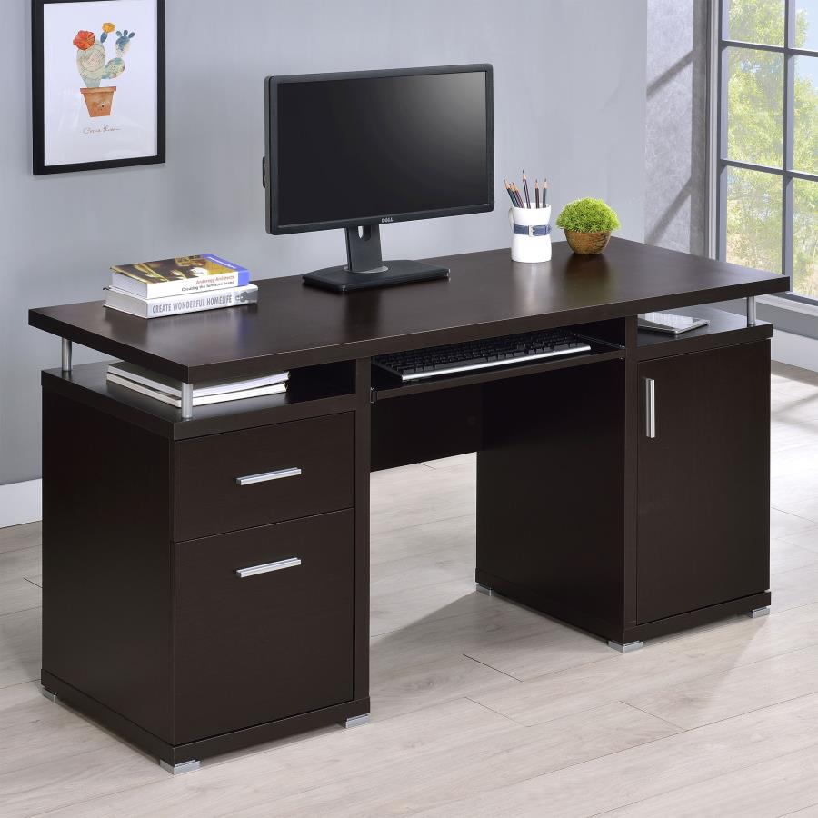 Tracy 55-inch 2-drawer Office Computer Desk