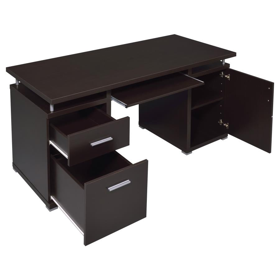 Tracy 55-inch 2-drawer Office Computer Desk