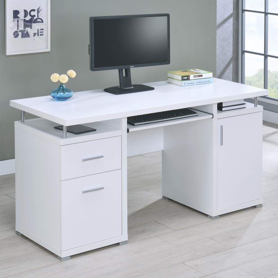 Tracy 55-inch 2-drawer Office Computer Desk