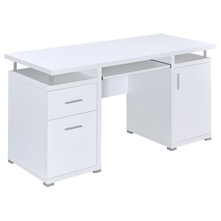 Tracy 55-inch 2-drawer Office Computer Desk