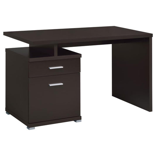 Irving 47-inch 2-drawer Office Computer Desk Reversible